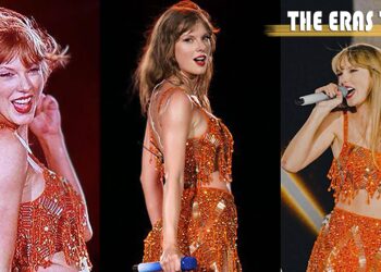 Taylor Swift រឹតមានមន្តស្នេហ៍ ពេលគ្រងឈុតពណ៌ទឹកក្រូចដ៏ទាក់ទាញ