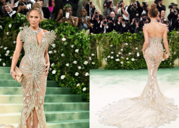 រ៉ូប Jennifer Lopez ពាក់ទៅចូលរួមកម្មវិធី Met Gala ចំណាយពេលរចនា ៨០០ម៉ោង ទើបហើយ!