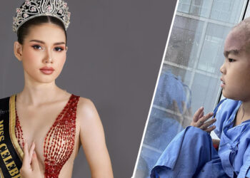 កញ្ញាឯកកូនកាត់ អង់គ្លេស Julia ចូលរួមដើរម៉ូតរកមូលនិធិជួយព្យាបាលជំងឺមហារីករបស់ ឆាលី