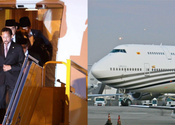 យន្តហោះ Boeing 747-400 ព្រះទីនាំងពិសេស តម្លៃ​ ៤០០លានដុល្លារ របស់មហាក្សត្រប្រ៊ុយណេ