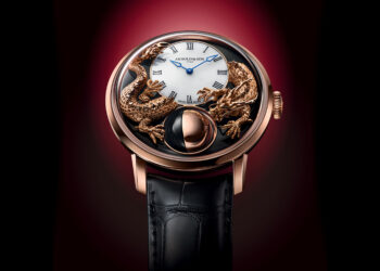 Luna Magna Red Gold Year of the Dragon នាឡិកាដៃ Limited Edition តំណាងឆ្នាំរោង ផលិតតែ ៨គ្រឿងប៉ុណ្ណោះ
