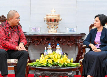 ធនាគារជាតិនៃកម្ពុជា និងធនាគារកណ្តាលឥណ្ឌូណេស៊ី នឹងចុះអនុស្សរណៈយោគយល់ទ្វេភាគី ក្នុងឆ្នាំ២០២៤នេះ