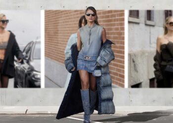 ម៉ូតតាមដងផ្លូវ Milan Fashion Week Autumn/Winter 2024