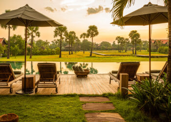 ផ្លាស់ប្តូរបរិយាកាស ស្នាក់នៅផ្ទះវីឡា ស្ថិតក្នុងតំបន់ដាច់ស្រយាល នៃខេត្តសៀមរាប