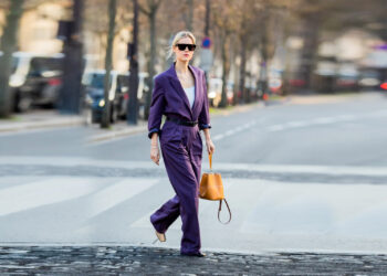 Purple! There are some gorgeous purple flowers, so you are