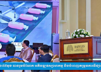 ផលិតផលជាង៧៥មុខ បានរួមចំណែក អភិវឌ្ឍឧស្សាហកម្ម និងបំពេញតម្រូវការទីផ្សារ នៅកម្ពុជា