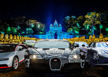 ឆ្ពោះទៅកាន់ទឹកដីអច្ឆរិយៈ ខេត្តសៀមរាប Gumball 3000 នឹងបង្ហាញខ្លួននៅ ប្រាសាទអង្គរវត្ត