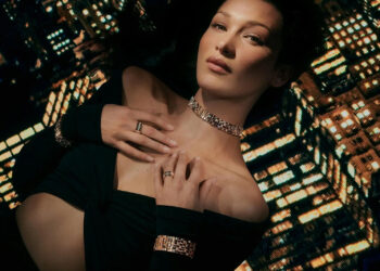 Chopard បង្ហាញយុទ្ធនាការ Ice Cube ថ្មីស្រឡាង ចូលរួមដោយ Bella Hadid