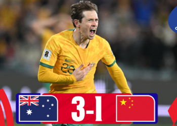 អូស្ត្រាលីយកឈ្នះចិន៣-១ ក្នុងវគ្គជម្រុះ FIFA World Cup (AFC)