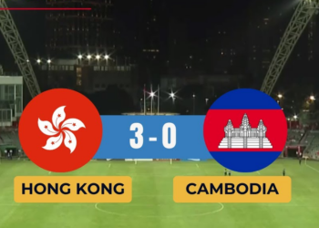 ហុងកុង ឈ្នះ កម្ពុជា ៣-០ ក្នុងការប្រកួតមិត្តភាពអន្តរជាតិ