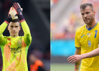 Lunin និង Andriy Yarmolenko ដកខ្លួនចេញពីក្រុមជម្រើសជាតិអ៊ុយក្រែន