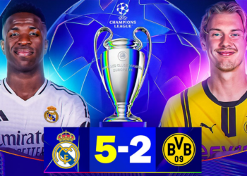 Real Madrid បានយកឈ្នះ Borussia Dortmund ក្នុងលទ្ធផល 5-2