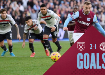Manchester United ចាញ់ West Ham United 2-1
