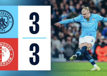 Manchester City បានបណ្តោយឱ្យបីពិន្ទុក្នុងផ្ទះរបូតដោយធ្វើបានត្រឹមស្មើជាមួយ Feyenoord