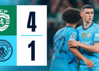 Sporting CP យកឈ្នះ Manchester City បានយ៉ាងងាយ