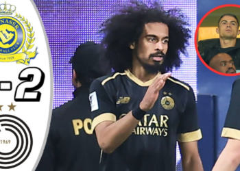 Al-Nassr ចាញ់ការប្រកួតនៅ AFC Champions Elite League ជាមួយក្រុម Al-Sadd ដោយគ្មាន Cristiano Ronaldo