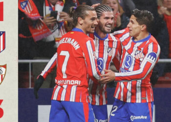 Atlético Madrid បានយកឈ្នះលើក្រុម Sevilla ក្នុងលទ្ធផលតាន់តឹង