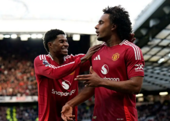 Rashford និង Zirkzee រកបានម្នាក់ពីរគ្រាប់ជួយឲ្យ Manchester United យកឈ្នះ Everton នៅ Old Trafford