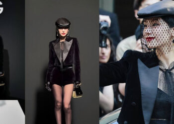 Yeji លេងស្ទីល “ខ្មៅក្រឹប” ចូលរួមកម្មវិធី Dolce & Gabbana S/S 2025